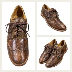 Bedstu Lita Wingtip Oxfords GUC $245 Size 6    S2950